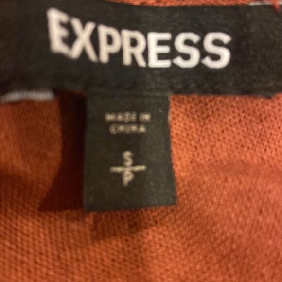 Express Linen Blend Off The Shoulder Top Size S - Picture 7 of 8